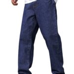 Lymio Men Jeans || Men Jeans Pants || Denim Jeans || Baggy Jeans for Men (baggy-08-34) Dark Blue