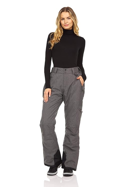 Arctic Quest Womens Insulated Ski & Snow Pants